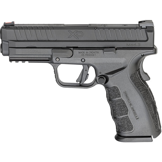 Springfield XD 9MM Mod-3 Defender 4" Black Pistol
