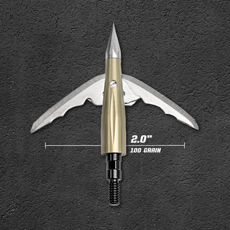 Beast Broadheads 100 Grain 2 Blade - Spotted Dog Sporting Goods