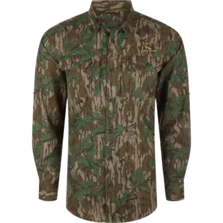 Drake Ol' Tom Youth Wingshooter Trey LS Shirt