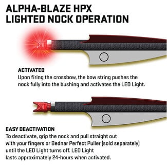 Ten Point Ten Point Crossbow Alpha-Blaze HPX Lighted Nock