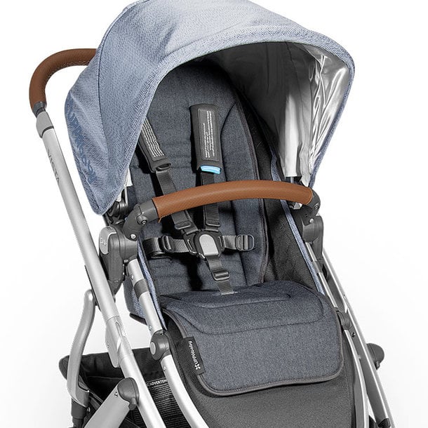 UPPABaby UB Reversible Seat Liner - Reed (denim/cozy knit)
