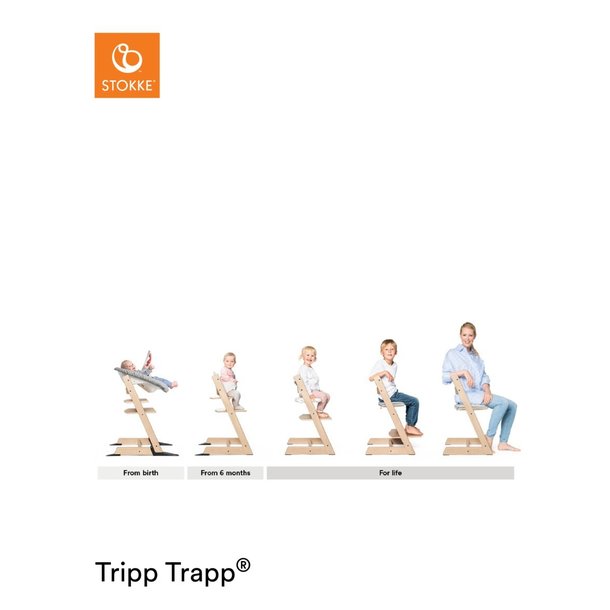 Stokke Stokke:Tripp Trapp High Chair2 (chair + babyset)