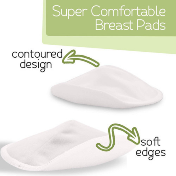 KeaBabies Reusable Nursing Pads w/ Washing Bag