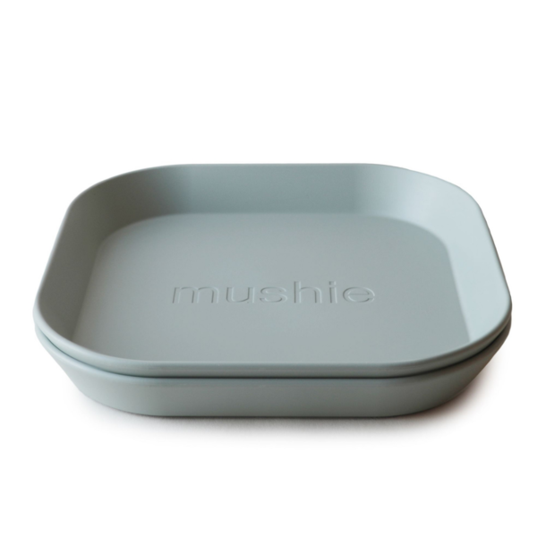 Mushie Mushie: Square Plate Set - 2pk