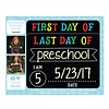 Pearhead First Day/Last Day Chalkboard Rectangle