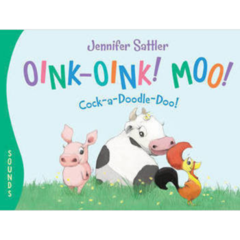 Cherry Lake Publishing Board Book: Oink Oink Moo Cock a Doodle Doo