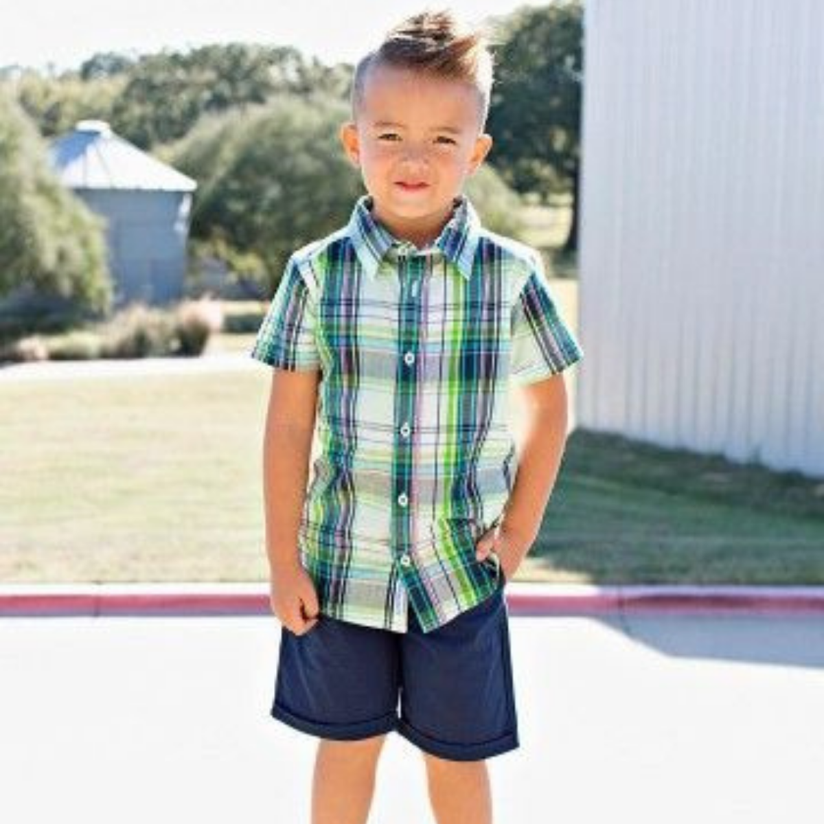 Lightweight Chino Shorts - Nest, Bermuda