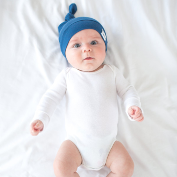Copper Pearl Cp Top Knot Hat - Boy Copper Pearl Cp Top Knot Hat - Boy