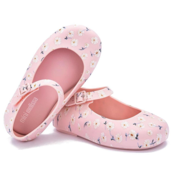 Melissa Shoes Mini Melissa Dora - Light Pink Floral