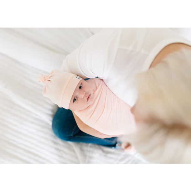 Copper Pearl Copper Pearl: Top Knot Hat - Blush (NB-4M)