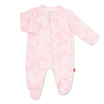 Magnificent Baby Magnetic Me: Magnetic Footie - Girl Doeskin
