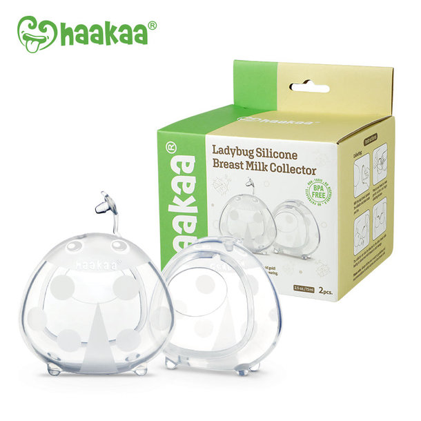 Haakaa Haakaa: Ladybug Milk Collector w/ bag (2pk)