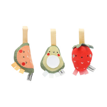 Pearhead Pearhead: Stroller Toy Set of 3 - Fruit