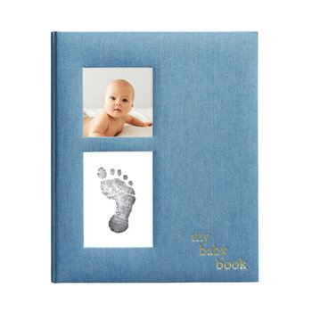 Pearhead Chambray Baby Book Pearhead Chambray Baby Book