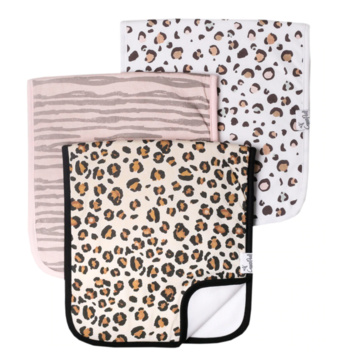 Copper Pearl Copper Pearl: Burp Cloth 3pk - Zara