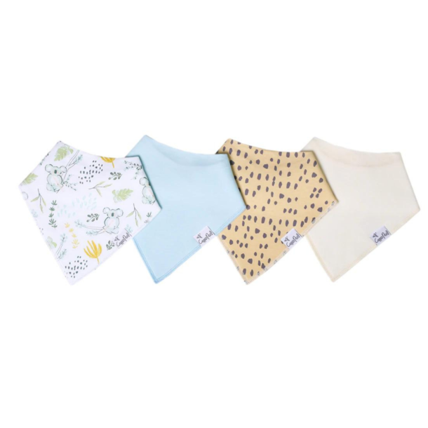 Copper Pearl Copper Pearl: Bandana Bib 4pk - Aussie