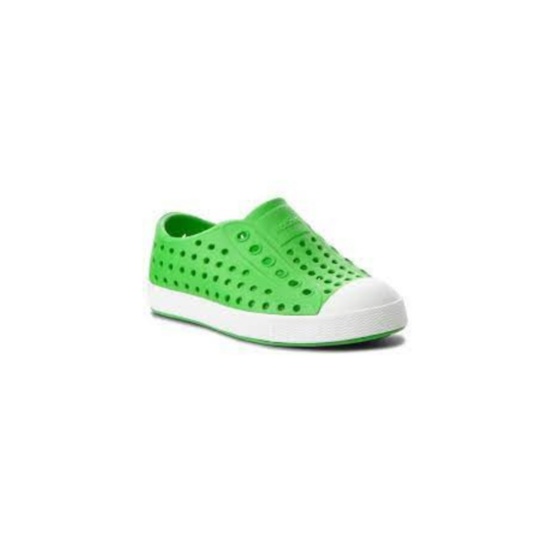 Native Shoes Native Shoes: Jefferson (Child) - Grasshopper Green