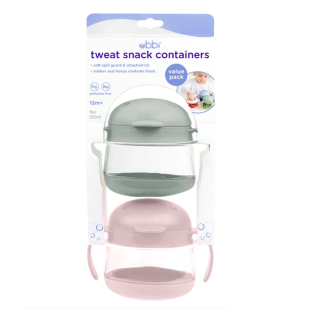 Ubbi Ubbi: Tweat Snack Container 2pk -