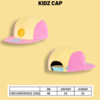 Birdz Birdz: Sunset Cap - Pink/Pale Yellow