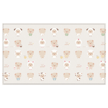 Parklon Parklon: Double Sided Floor Mat - Pigvely/Herringbone (4'6" x 7'7")