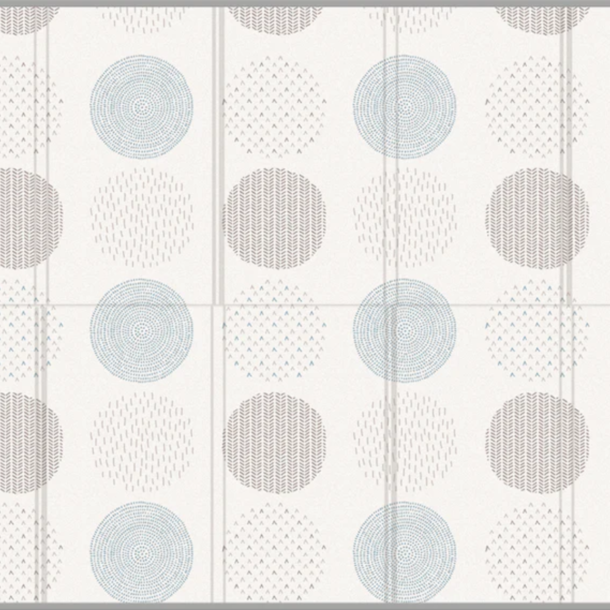 Parklon Parklon: Silky Portable Mat - Vintage Blue (single sided)