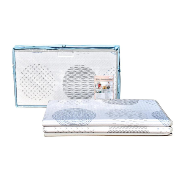 Parklon Parklon: Silky Portable Mat - Vintage Blue (single sided)
