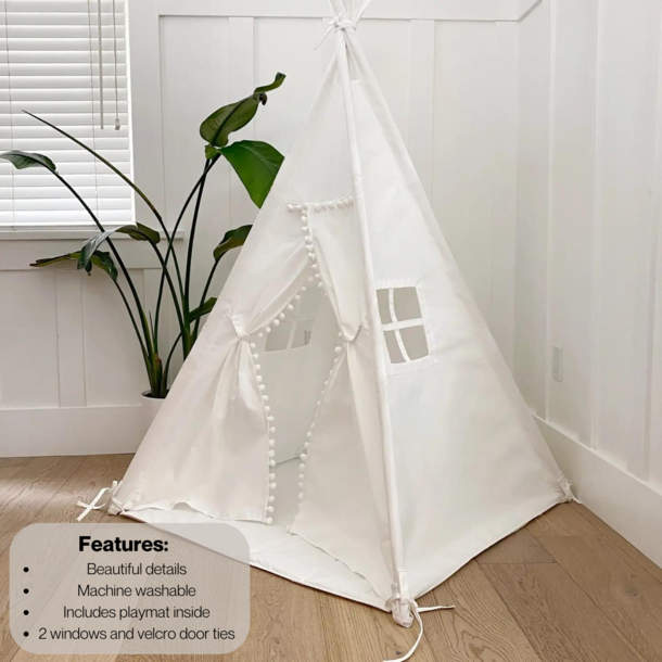 Domestic Objects Handmade Play Tent Cotton Canvas