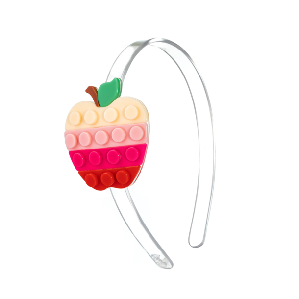 Lilies & Roses Acrylic Headband - Playful Apple