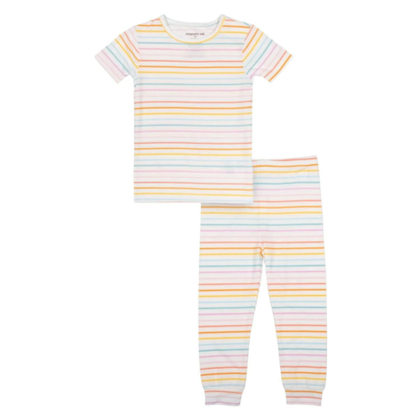 Magnificent Baby Magnetic Me: Toddler 2pc PJ - Candy Stripe