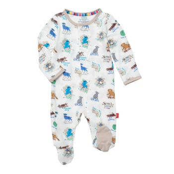 Magnificent Baby Magnetic Me: Magnetic Footie - Dog Days (Modal)