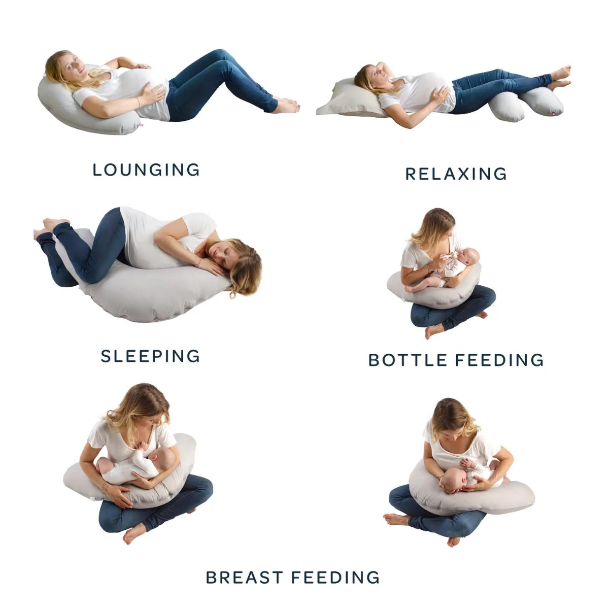Big Flopsy Pregnancy Nursing Pillow Nest Bermuda
