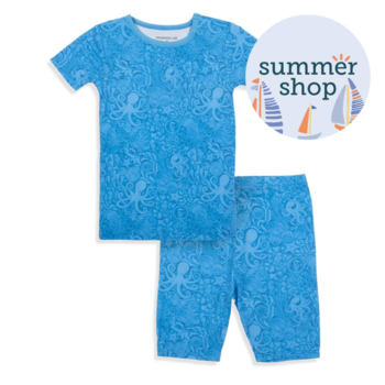 Magnificent Baby Magnetic Me: Toddler 2pc PJ - Seas The Day Blue