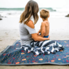 Little Unicorn Little Unicorn: Outdoor Blanket (5'x7') - Midnight Poppy