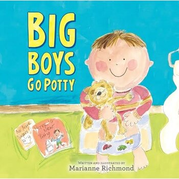 Sourcebooks Big Boys Go Potty Book
