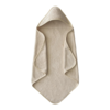 Mushie Mushie: Organic Cotton Baby Hooded Towel - Fog