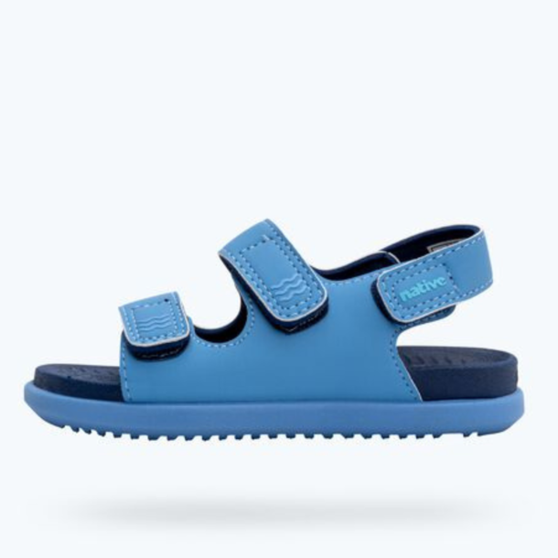 Native Shoes Native: Frankie Sugarlite Sandal - Resting Blue (Child) -