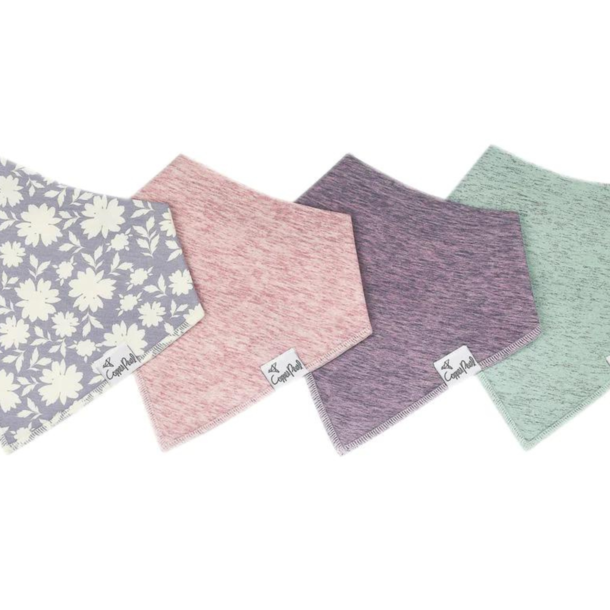 Copper Pearl Copper Pearl: Bandana Bib 4pk - Lacie