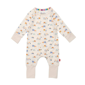 Magnificent Baby Magnetic Me: Magnetic Convertible Coverall  -  Can You Dig It (Modal)