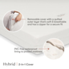 Million Dollar Baby MDB: Pure Core 4" Midi Crib Mattress w/ Hybrid Cover