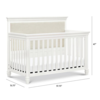 Million Dollar Baby MDB: Darlington 4-in-1 Convertible Crib -