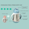 BEABA BEABA: Stainless Steel Straw Sippy Cup