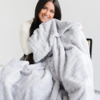 Saranoni Saranoni: Faux Fur XL Throw Blanket (60"x80")