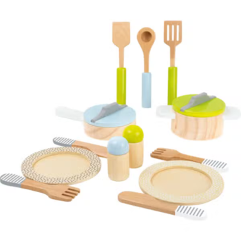 Hauck Toys Small Foot Crockery & Cookware Playset
