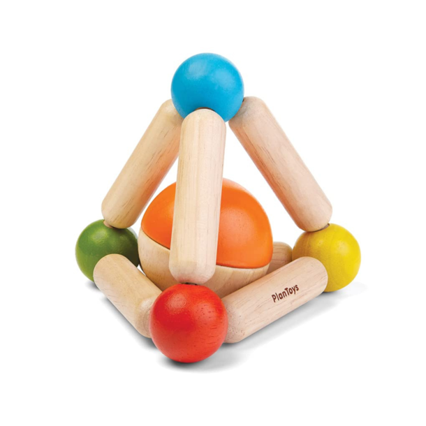 Plan Toys Plan Toys: Triangle Clutching Toy - Classic