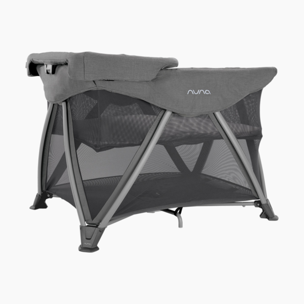 Nuna SENA AIRE - Portable Crib incl Changer in Granite 0-30 months