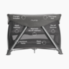 Nuna SENA AIRE - Portable Crib incl Changer in Granite 0-30 months