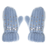 Rockahula Kids (Faire) Shimmer Sequin Knitted Mittens - Blue (3-6Y)
