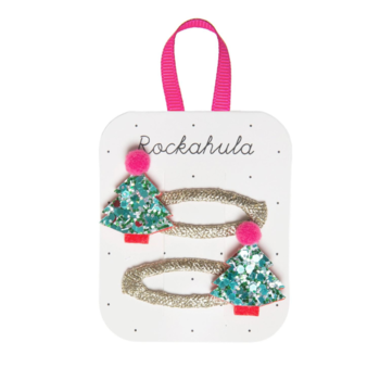 Rockahula Kids (Faire) Rockahula: Xmas Tree Glitter Clips