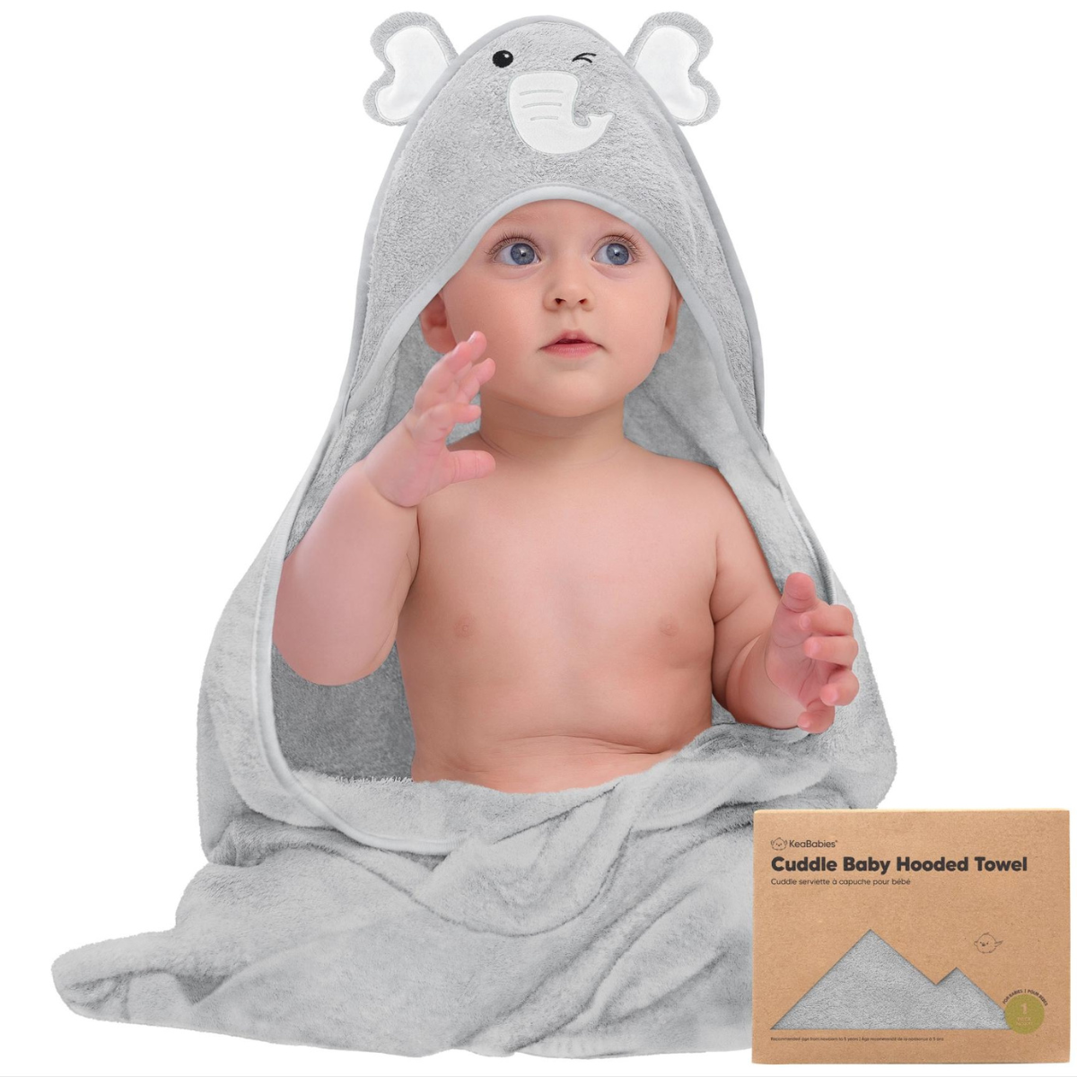 Bebe bamboo hooded towel sale
