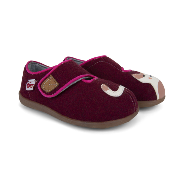 See Kai Run SKR: Cruz Indoor Shoe - Berry Kitty